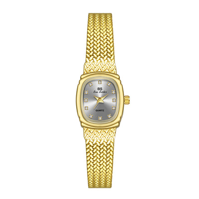 Luxury Quartz Watch - Gold/Silver, 48mm Dial,30M Waterproof