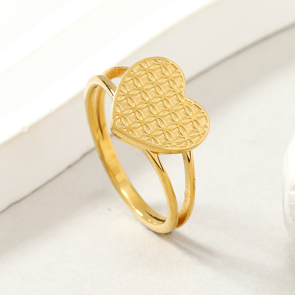 Elegant Petal Ring for Women – Fashion Personality Style