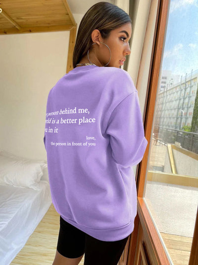 Trendy Japanese-Korean Casual Pullover in Various Colors
