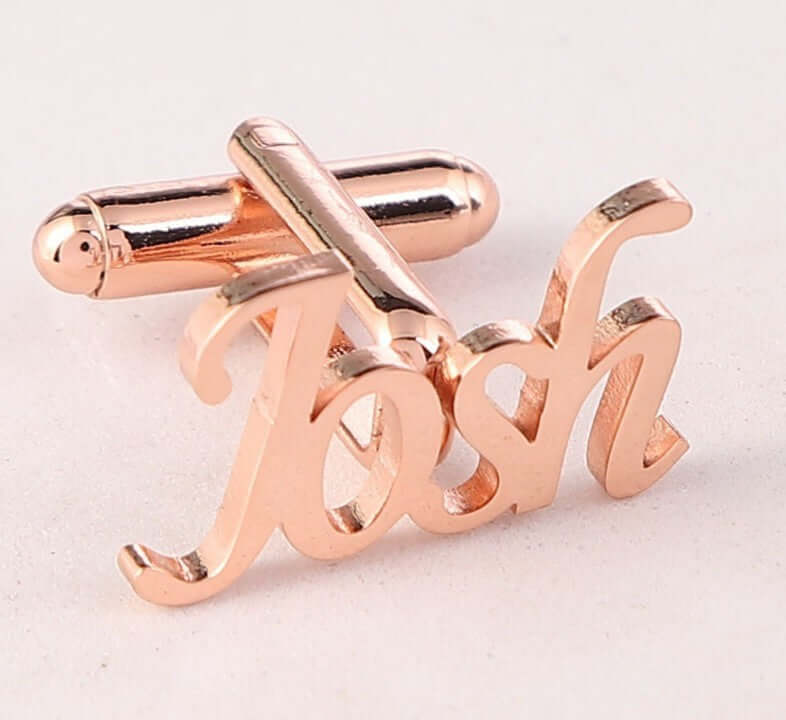 Personalized Name Metal Cufflinks