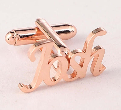 Personalized Name Metal Cufflinks
