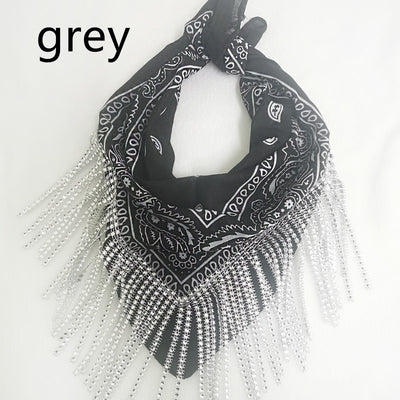 Paisley Vintage Diamond Tassel Scarf
