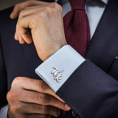 Personalized Name Metal Cufflinks